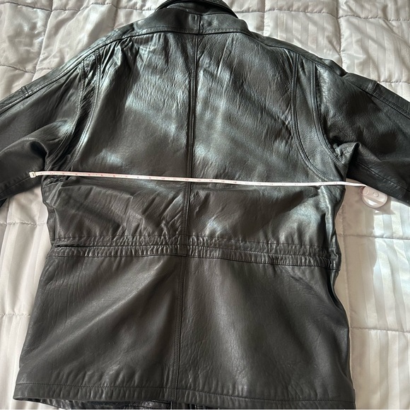 Vintage Peter Millar Crown Sport Leather Jacket Size 40 - Picture 7 of 12